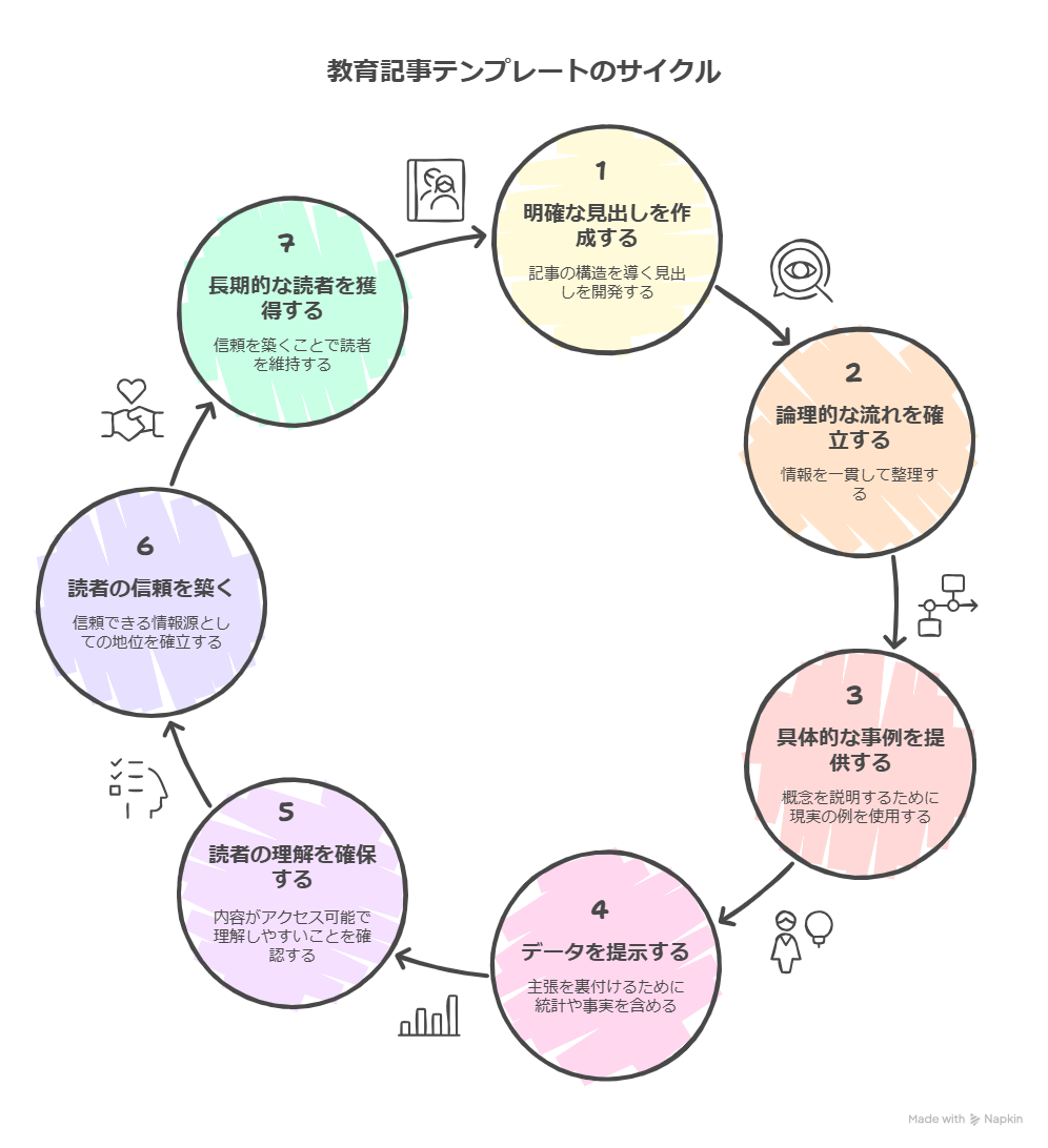 売るのが苦手でも大丈夫!教育記事から自然に収益化する販売記事テンプレート