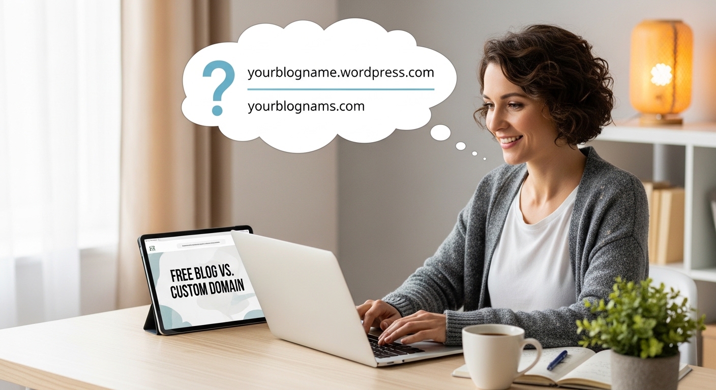 副業ブログに独自ドメインは必要？無料ブログとの違いを解説