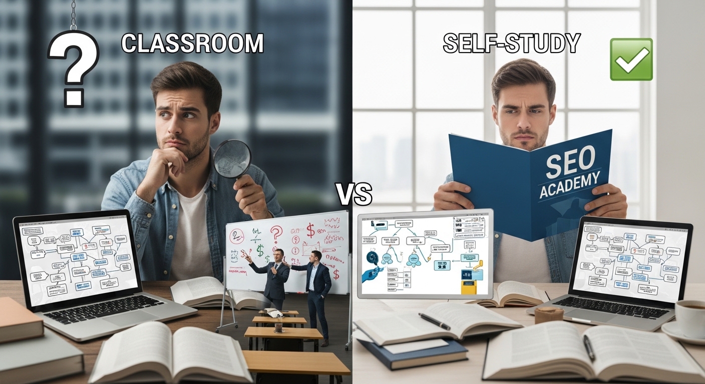 SEOスクールは怪しい？独学との違いと失敗しない選び方