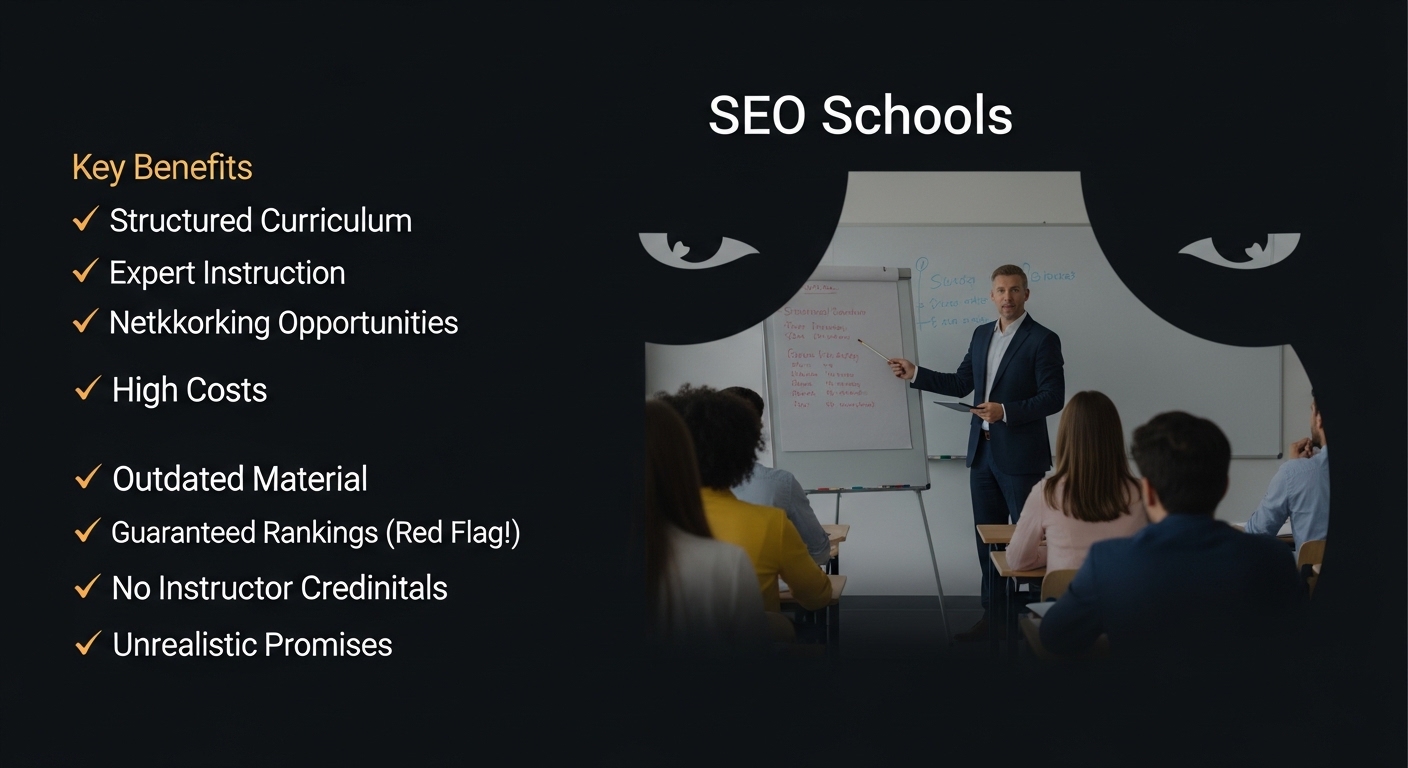 SEOスクールは怪しい？独学との違いと失敗しない選び方