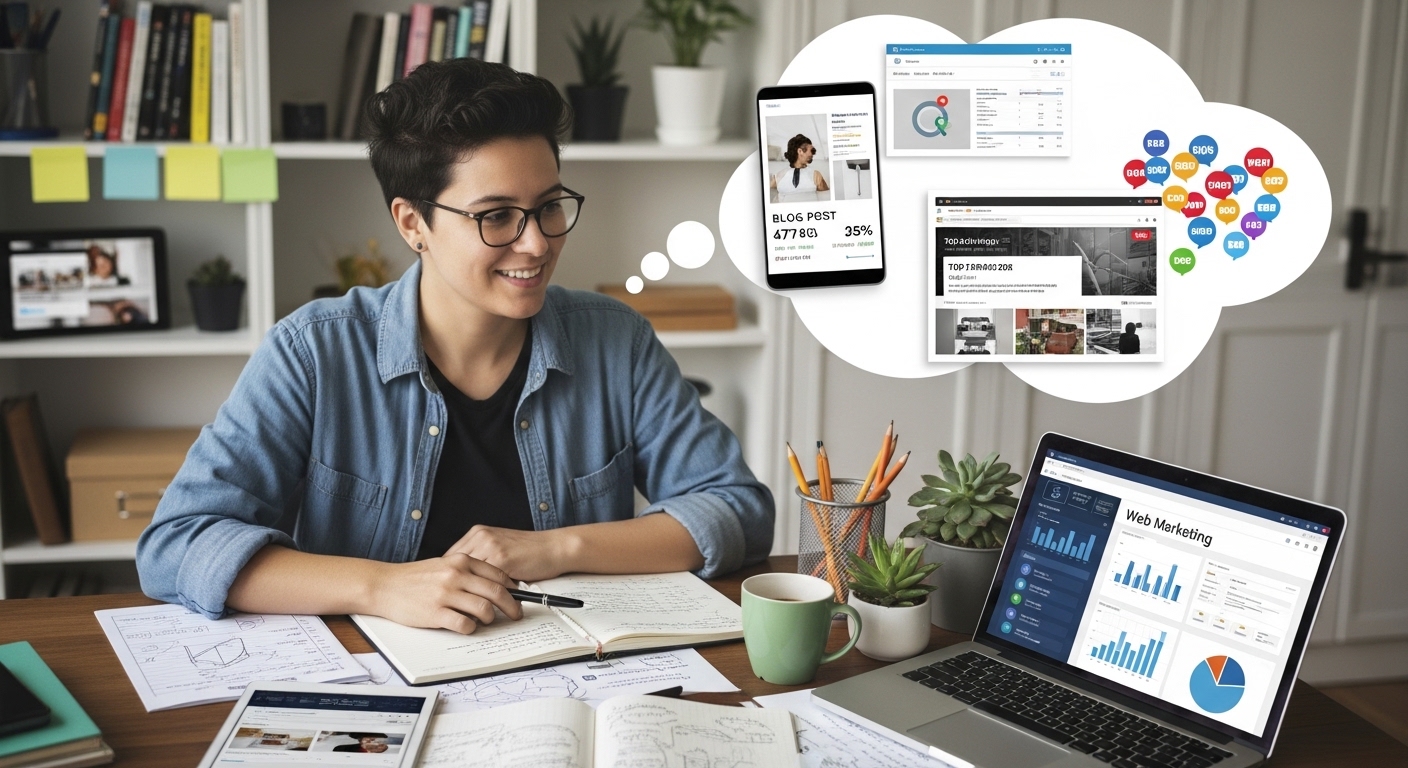 個人ブログ経験でWebマーケ転職は可能？評価される条件を解説