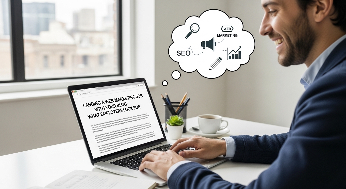 個人ブログ経験でWebマーケ転職は可能？評価される条件を解説