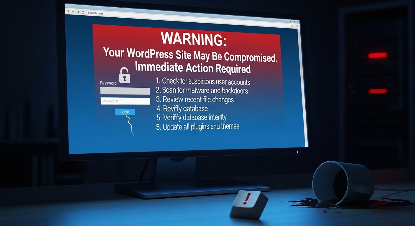 WordPressがハッキングされた？不正ログイン時の確認ポイント解説