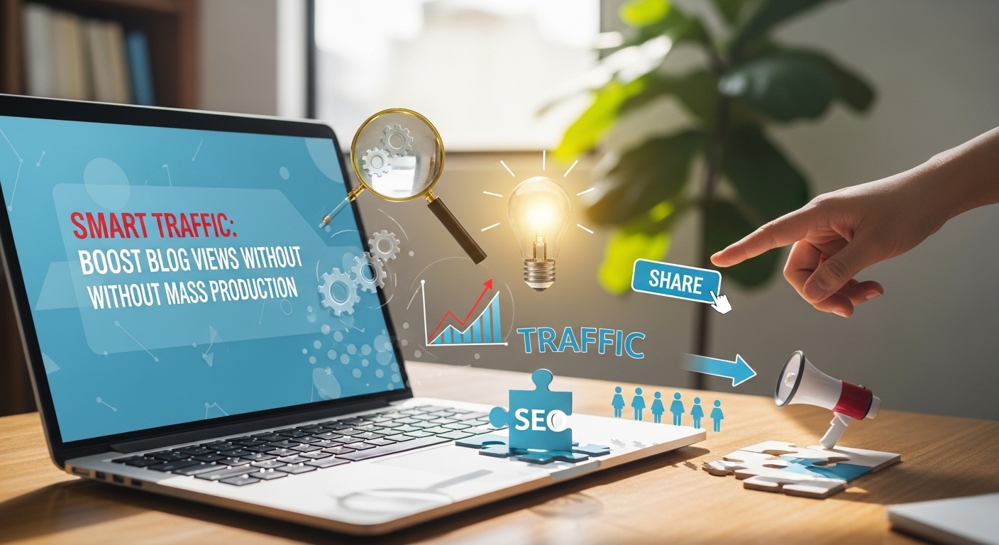 ブログPVを効率よく増やす方法|量産せずにアクセスを伸ばすコツを紹介